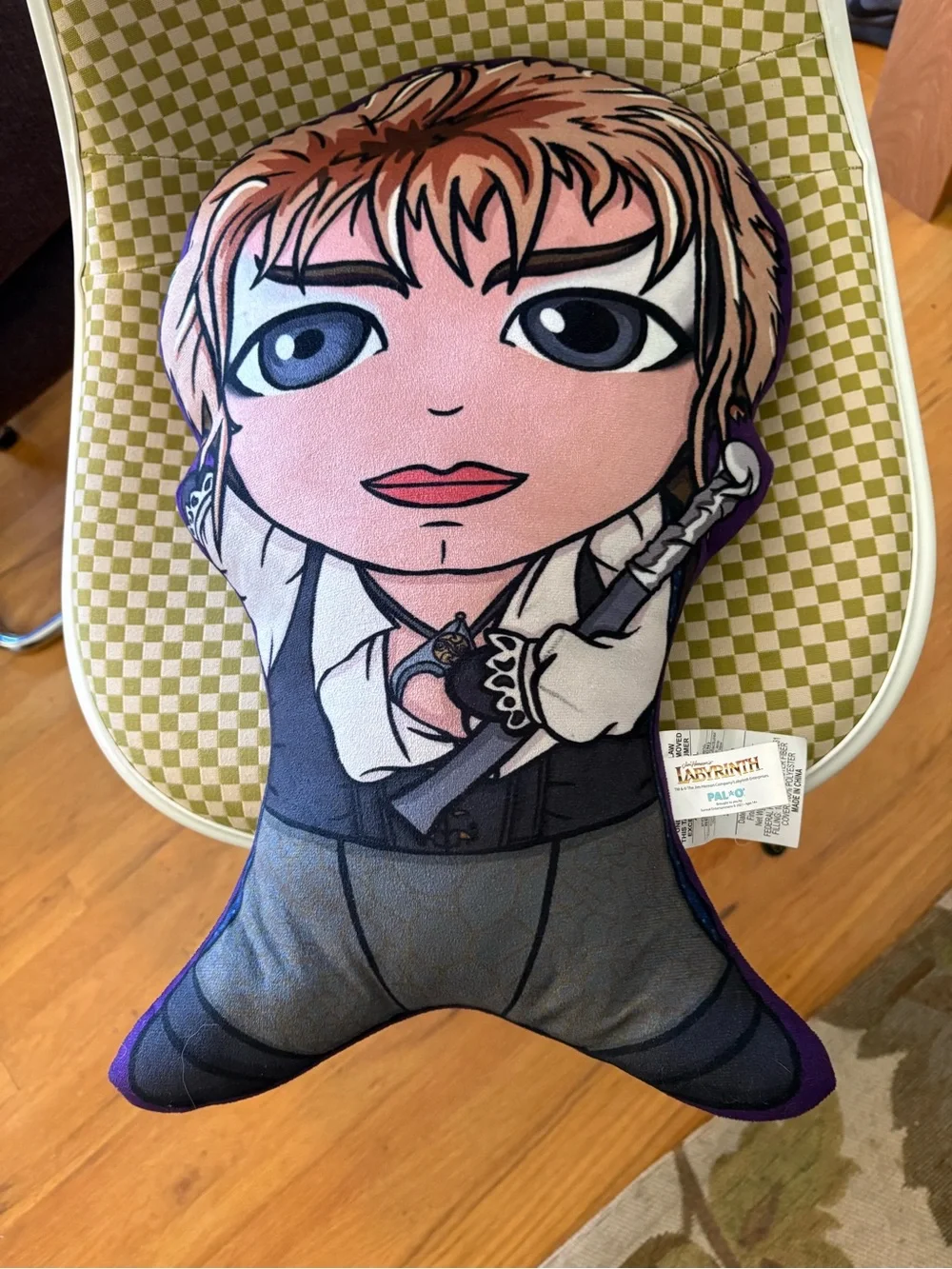 Labyrinth Jareth the Goblin King Pal-O shaped pillow